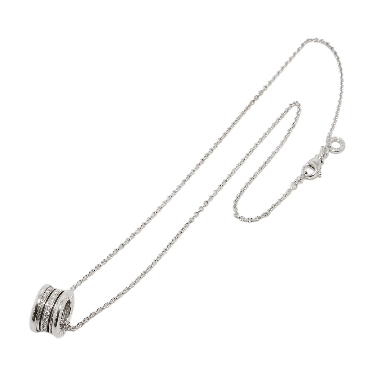 B-ZERO1 Diamond Necklace 18K WG White Gold 750