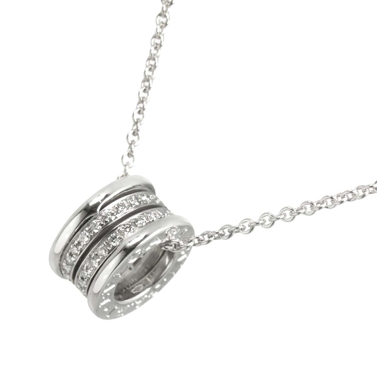B-ZERO1 Diamond Necklace 18K WG White Gold 750
