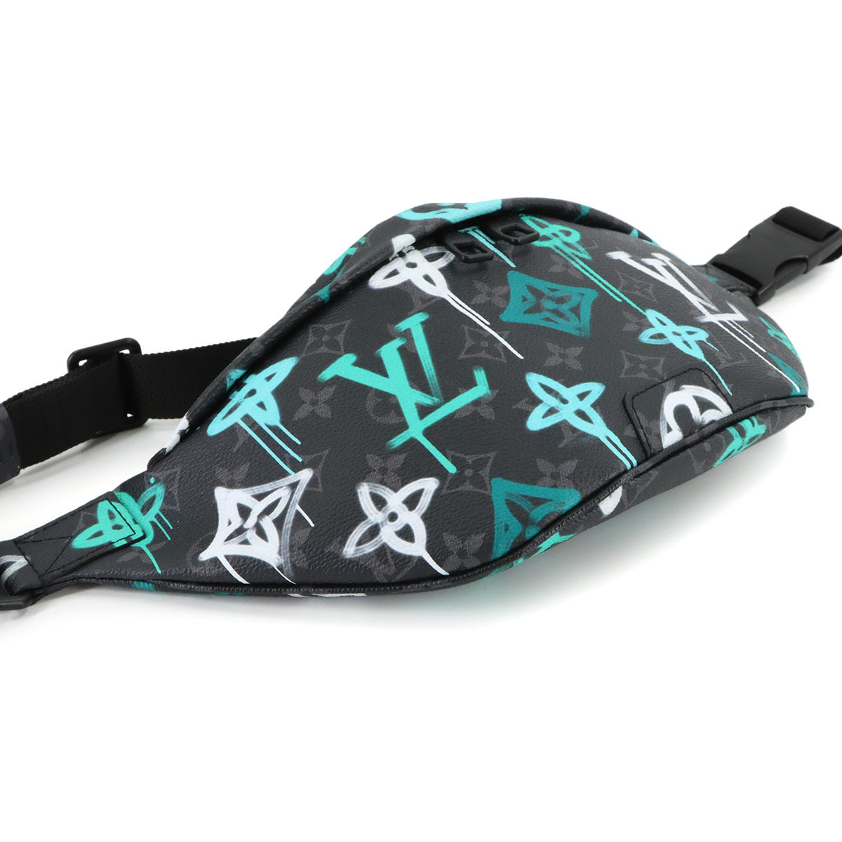 LV Graffiti Discovery Bumbag Monogram Eclipse M21397