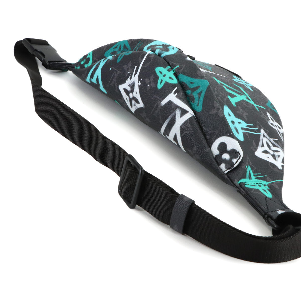 LV Graffiti Discovery Bumbag Monogram Eclipse M21397