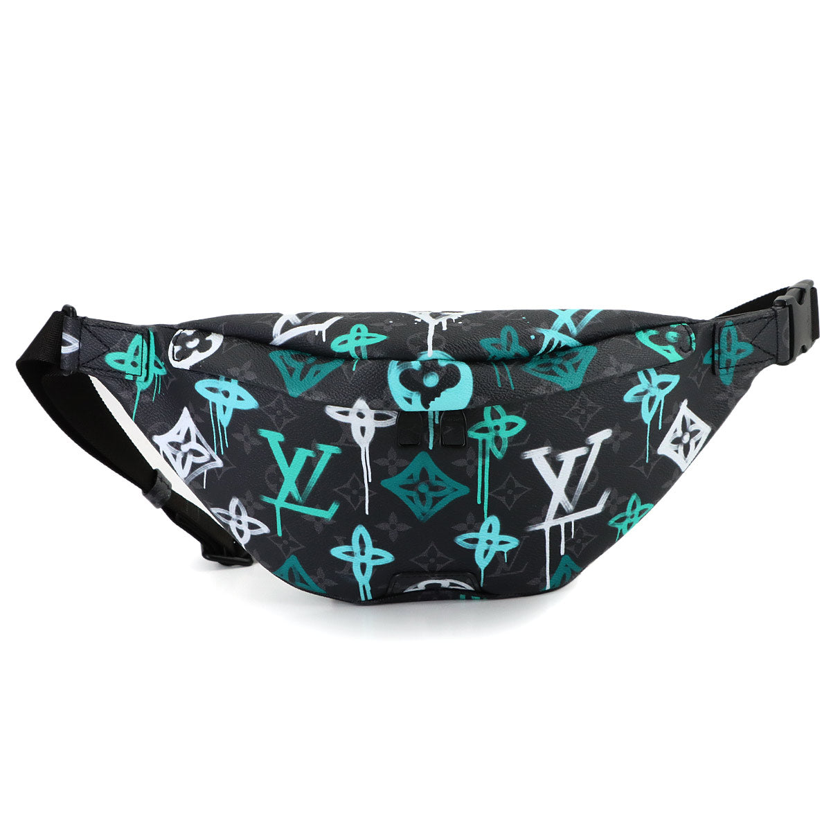 LV Graffiti Discovery Bumbag Monogram Eclipse M21397