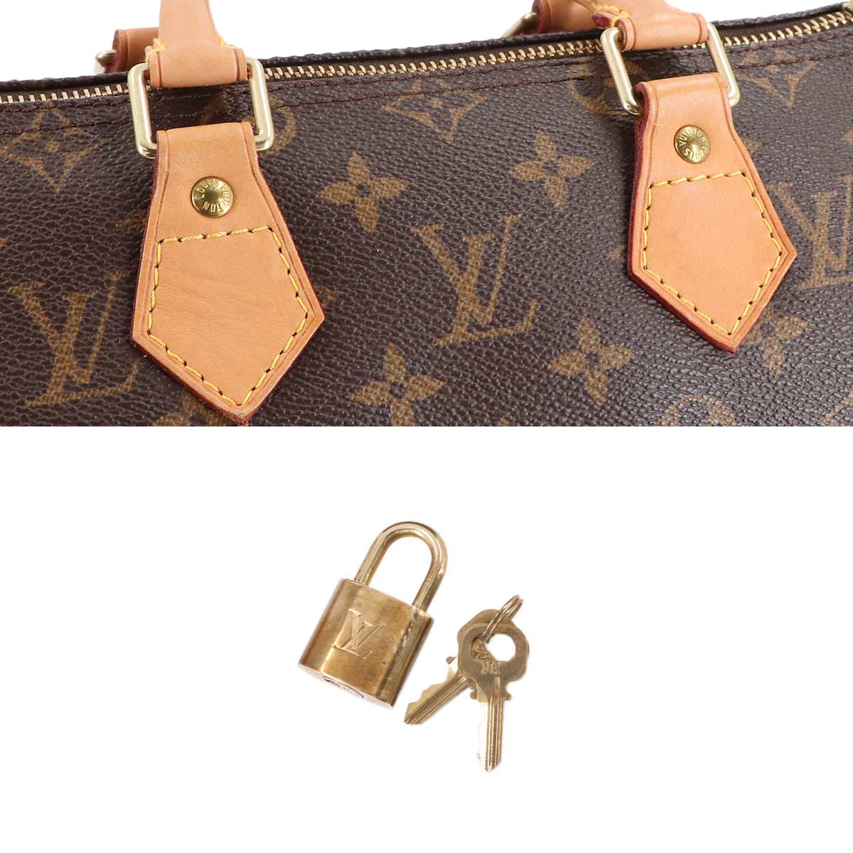 Monogram Speedy 25 Hand Bag Brown M41528 Purse