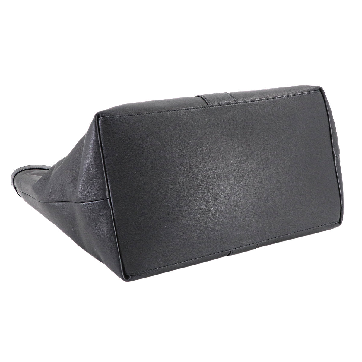 Y Tote Bag Leather Black 817602 Purse