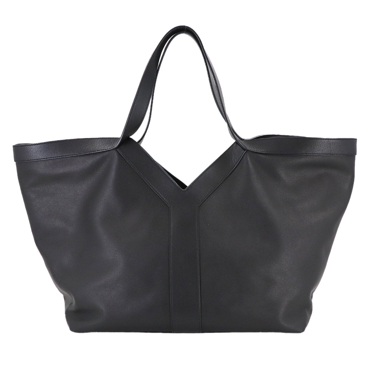 Y Tote Bag Leather Black 817602 Purse