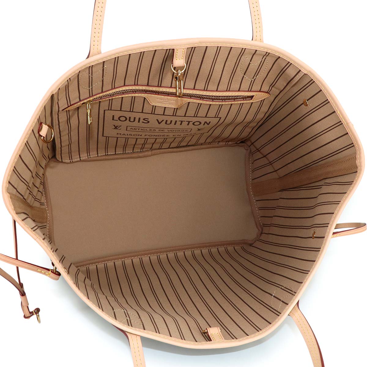 Monogram Neverfull MM Tote Bag Beige M40995 Purse