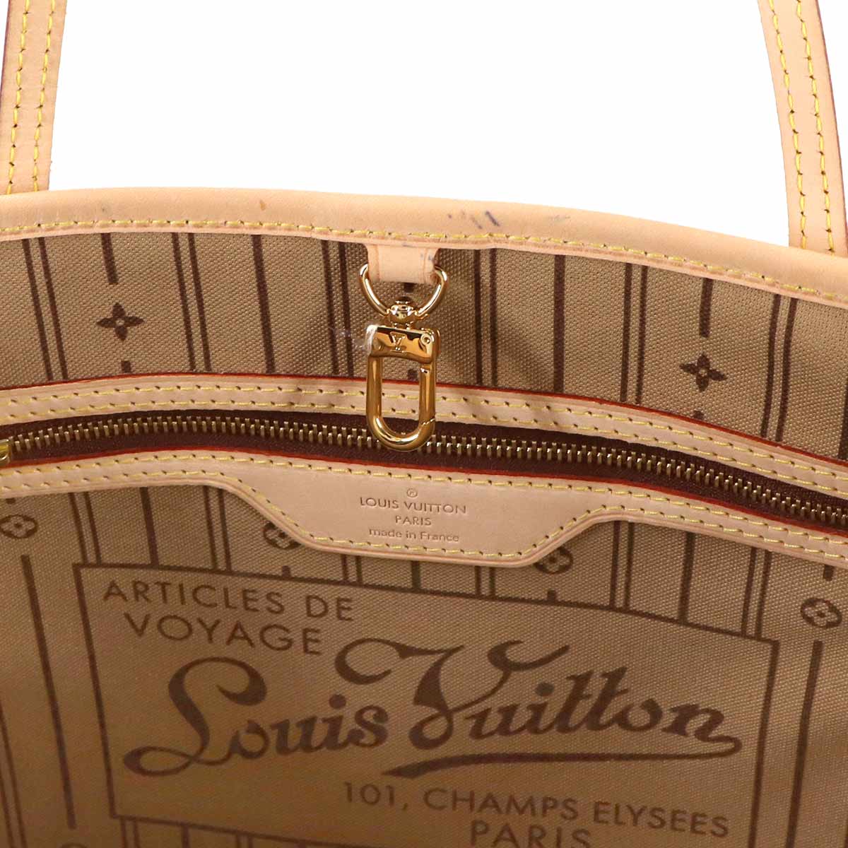 Monogram Neverfull PM Tote Bag Brown M40155 Purse