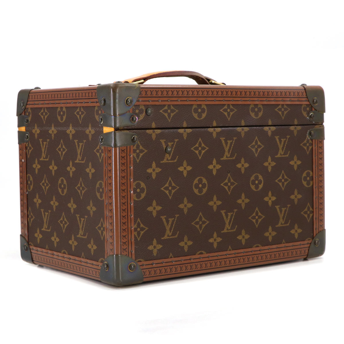 Monogram Boite Flacons Cosmetic Box Vanity Bag M21828