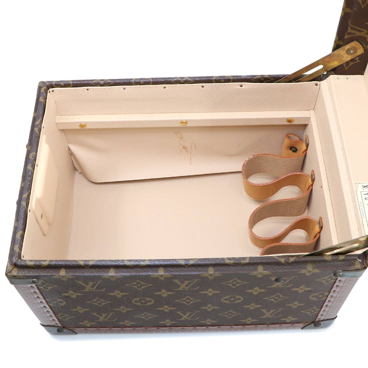 Monogram Boite Flacons Cosmetic Box Vanity Bag M21828