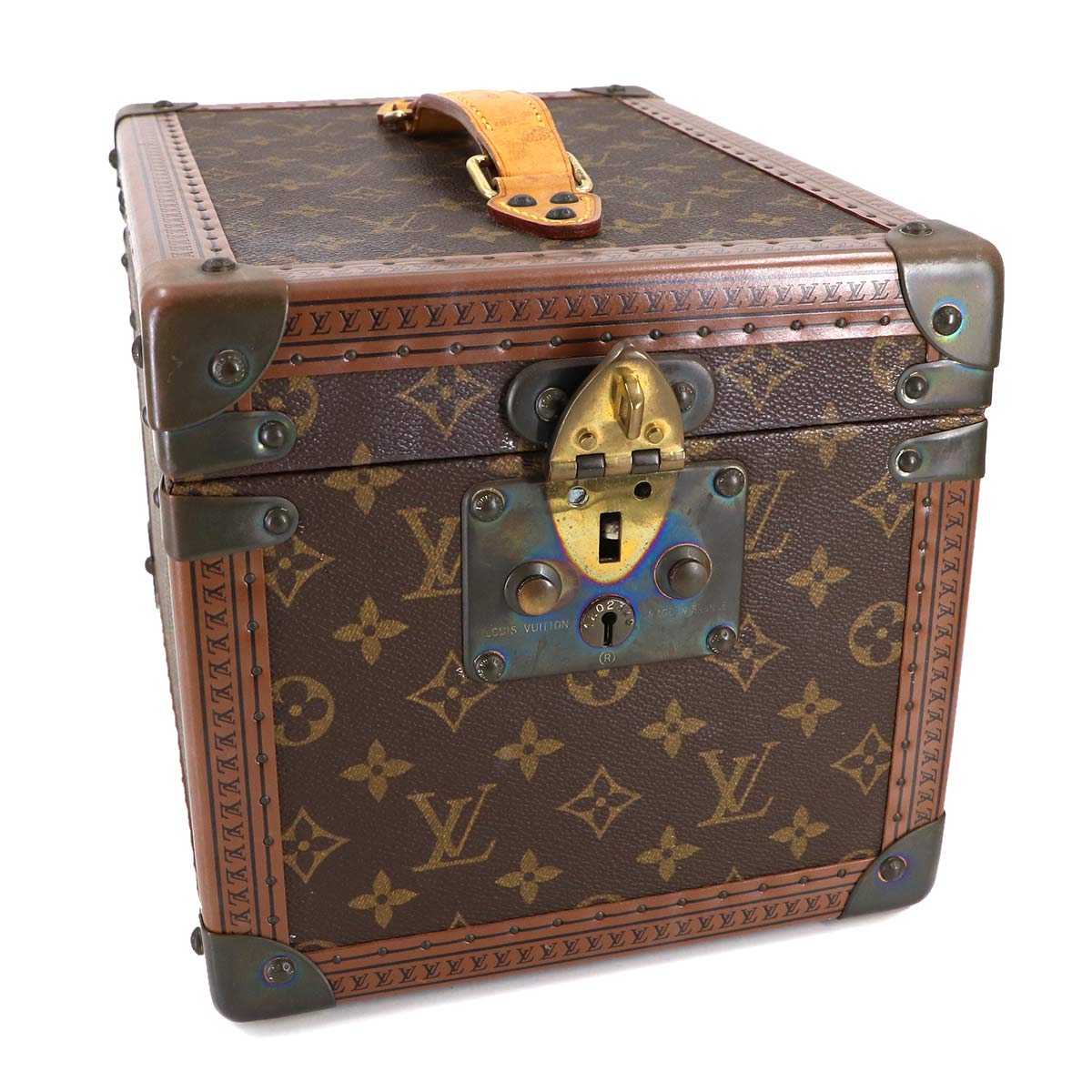 Monogram Boite Flacons Cosmetic Box Vanity Bag M21828
