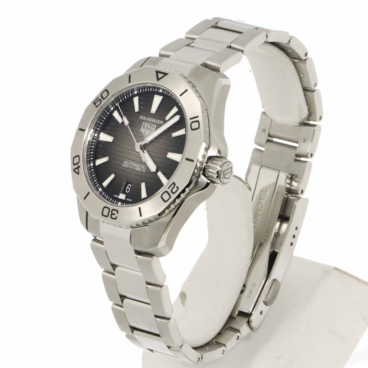 Aquaracer WBP2110 Automatic Date Black Dial Mens Watch