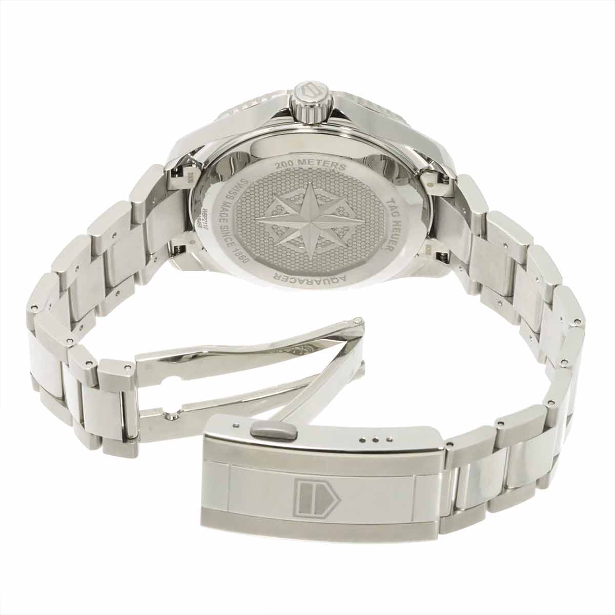 Aquaracer WBP2110 Automatic Date Black Dial Mens Watch