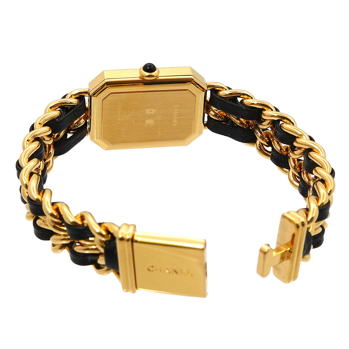 Premiere Size M H0001 Vintage Quartz Black Dial Ladies Watch