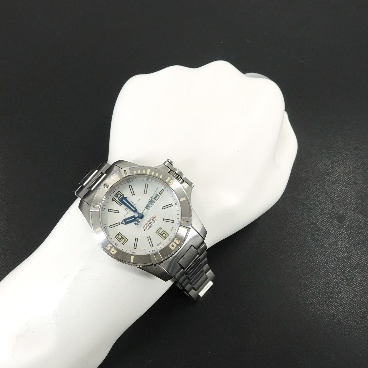 Engineer Hydrocarbon Space Master DM2036A Date Silver Dial Men