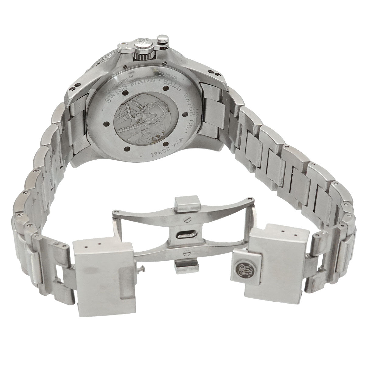 Engineer Hydrocarbon Space Master DM2036A Date Silver Dial Men