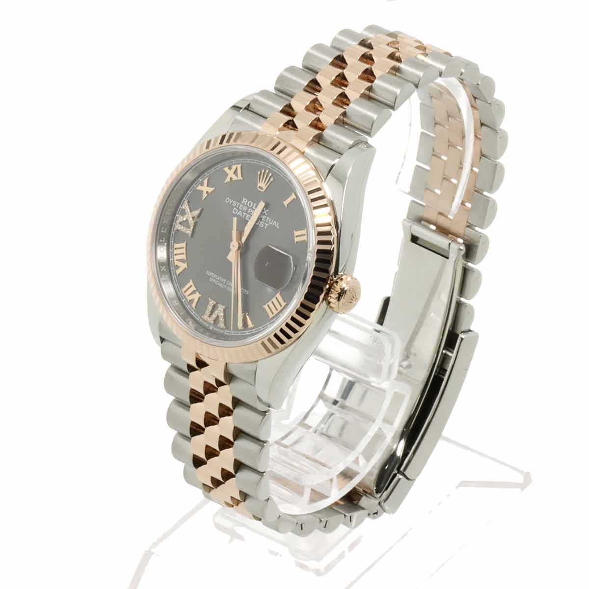 Datejust 126231 Serial Random 750 PG Automatic Gray Dial Mens