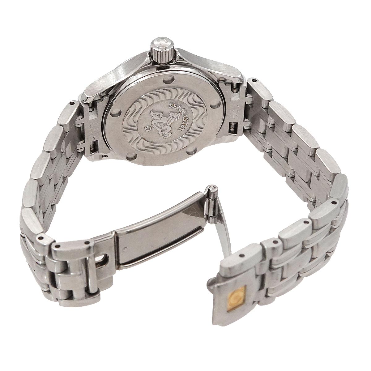 Seamaster 120 2581.43 Date Quartz Gray Dial Ladies Wrist Watch