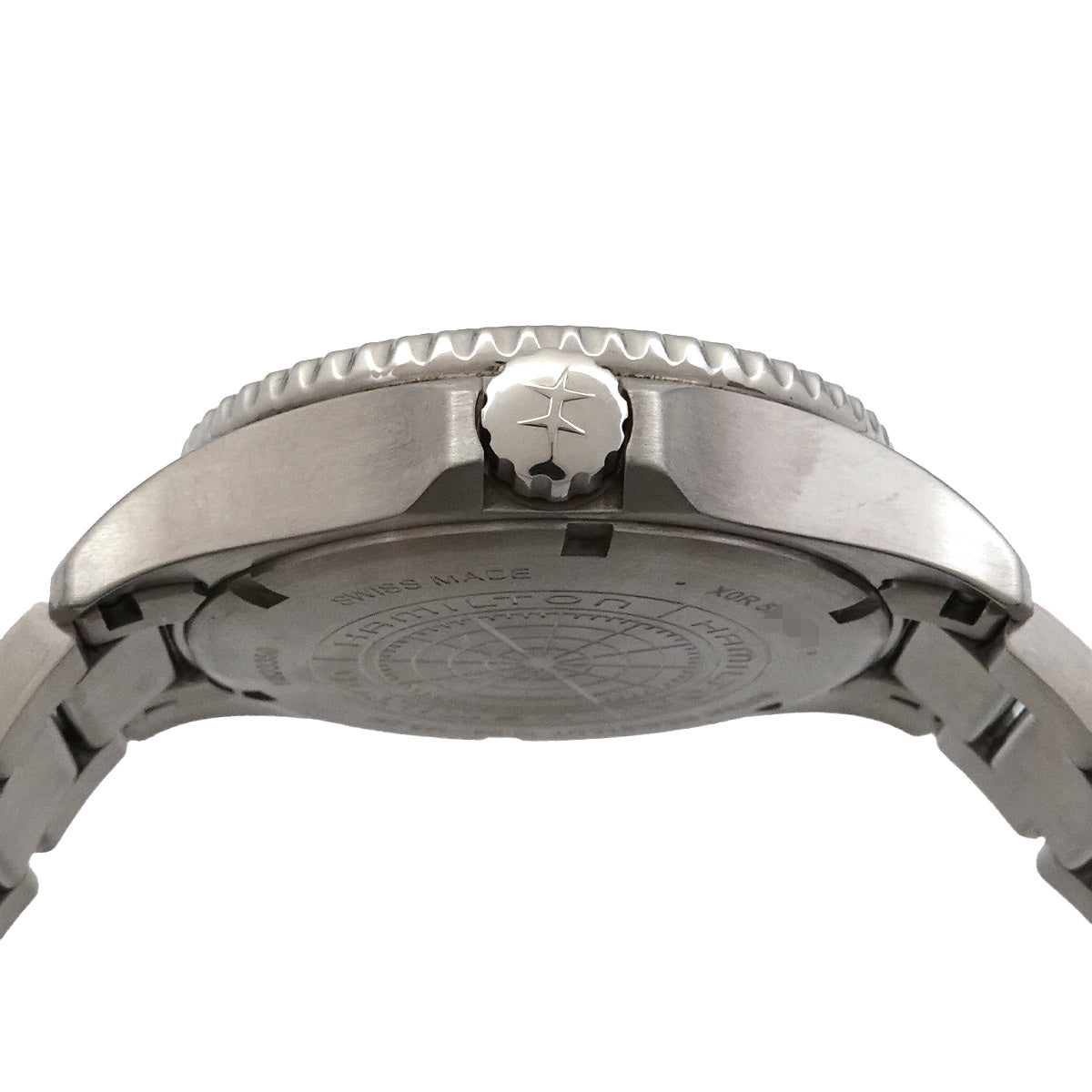 Khaki Navy Scuba H8233500 Automatic Black Dial Mens