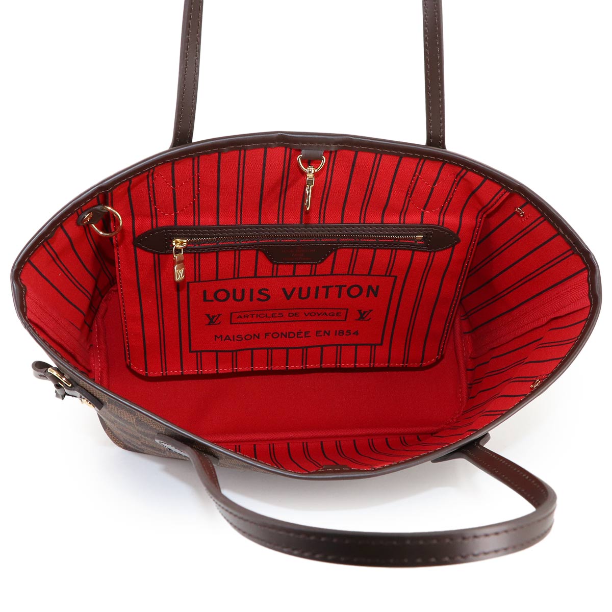 Damier Neverfull PM Tote Bag Ebene N41359 Purse