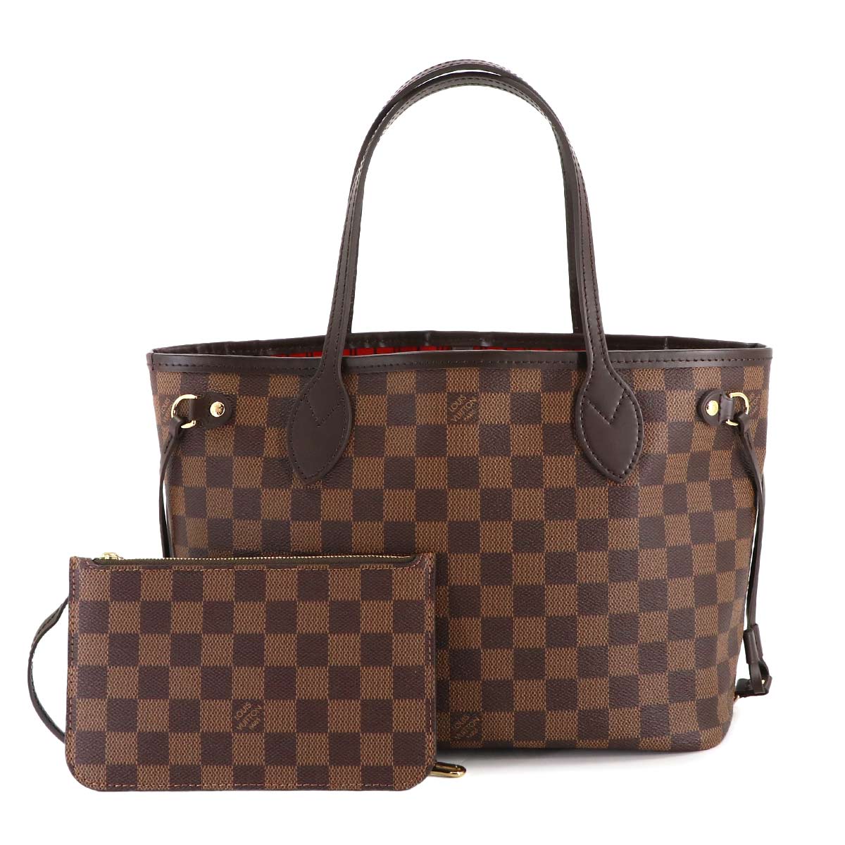 Damier Neverfull PM Tote Bag Ebene N41359 Purse
