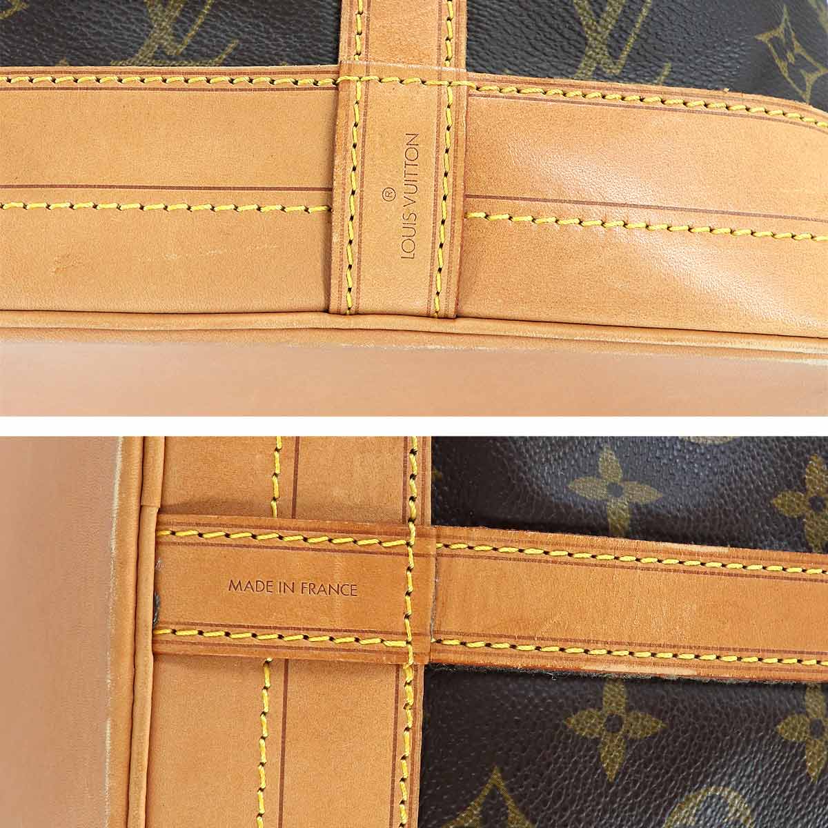 Monogram Noe Drawstring Shoulder Bag Brown M42224 Vintage