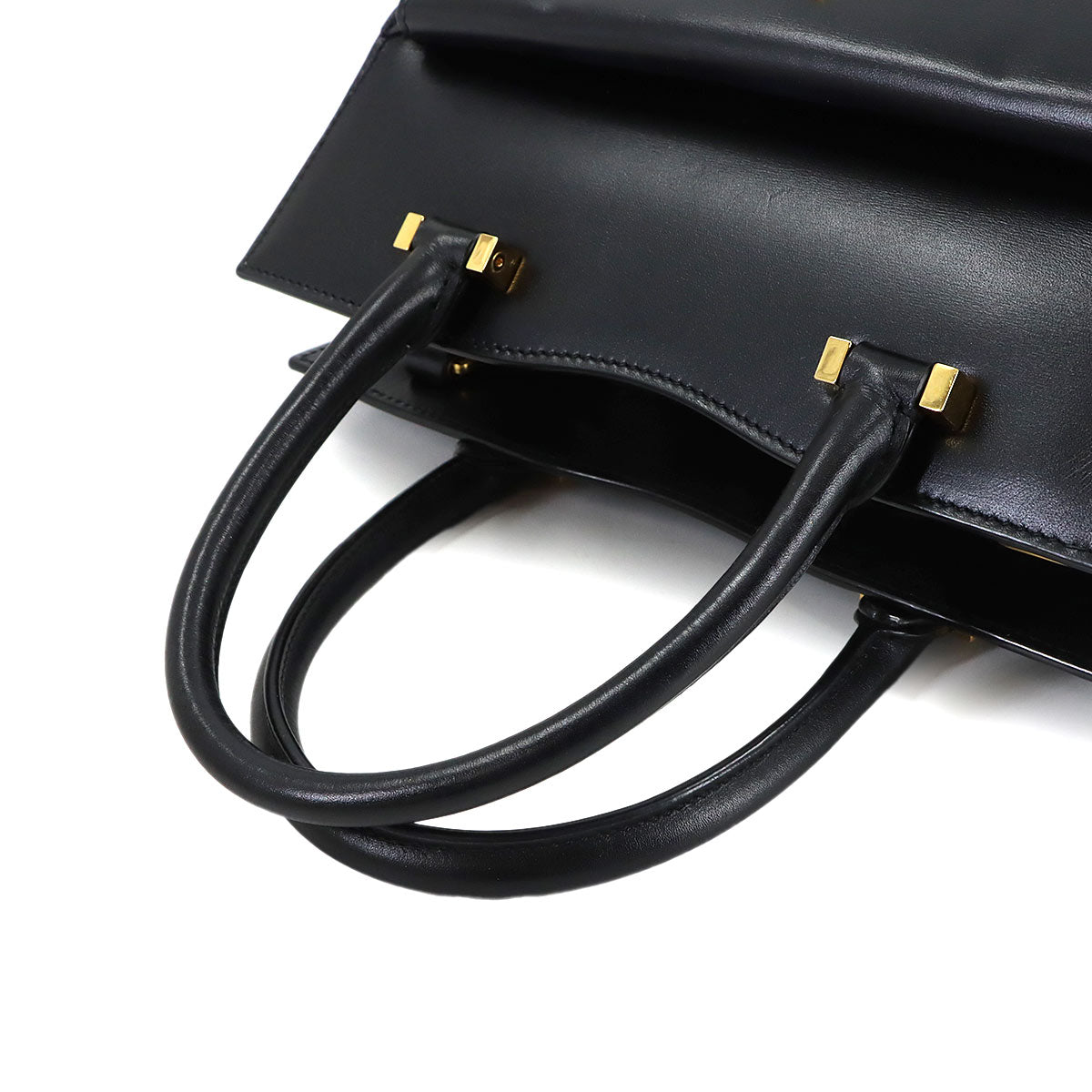 Uptown Hand Shoulder Bag Leather Black 636542 Purse