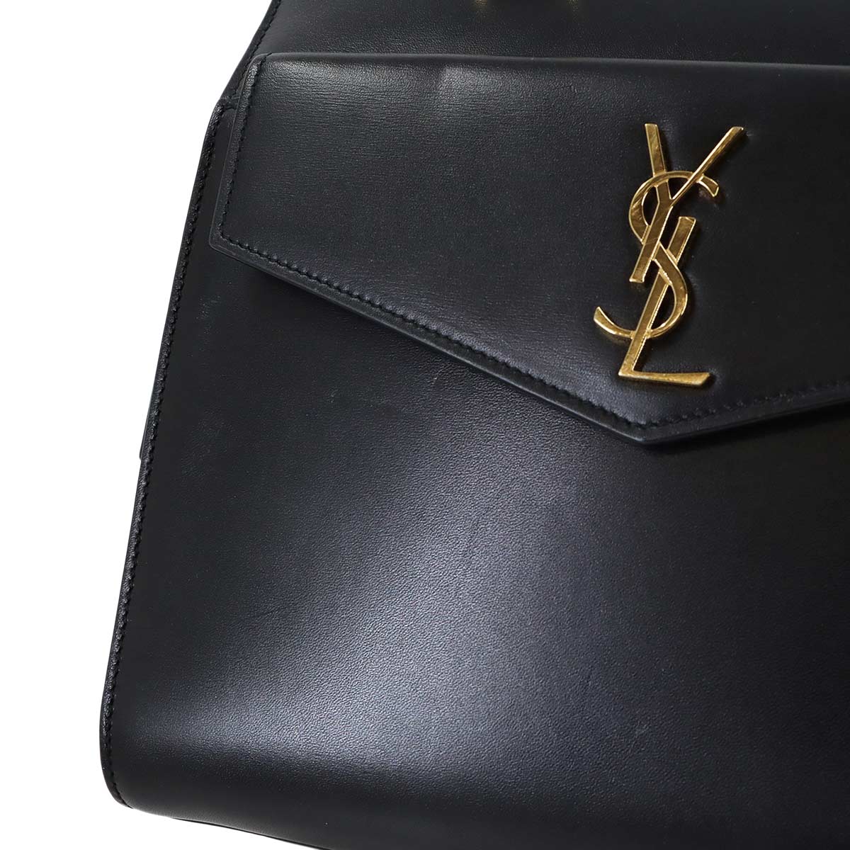 Uptown Hand Shoulder Bag Leather Black 636542 Purse