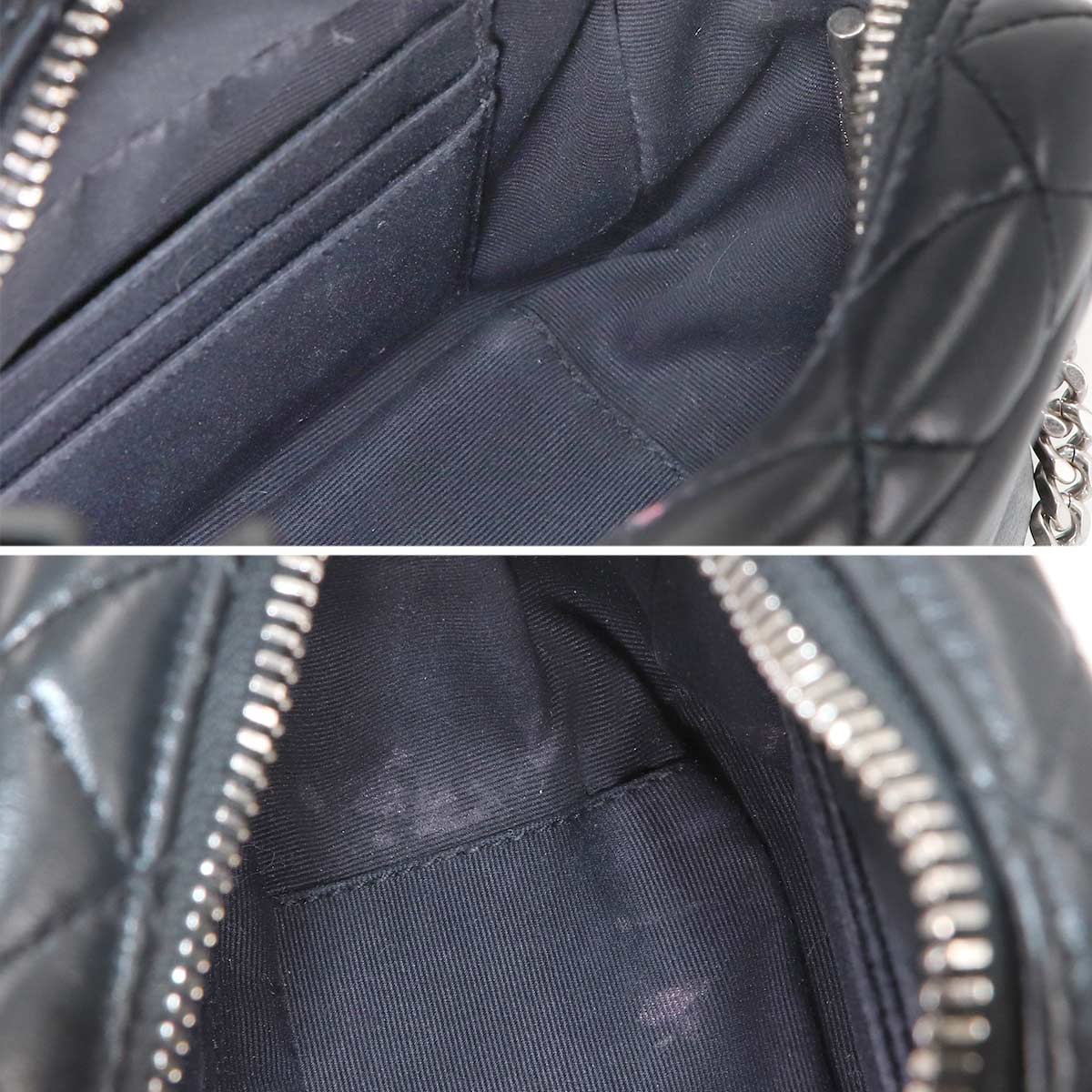 Loulou Bowling Mini Chain Shoulder Bag Leather 457588