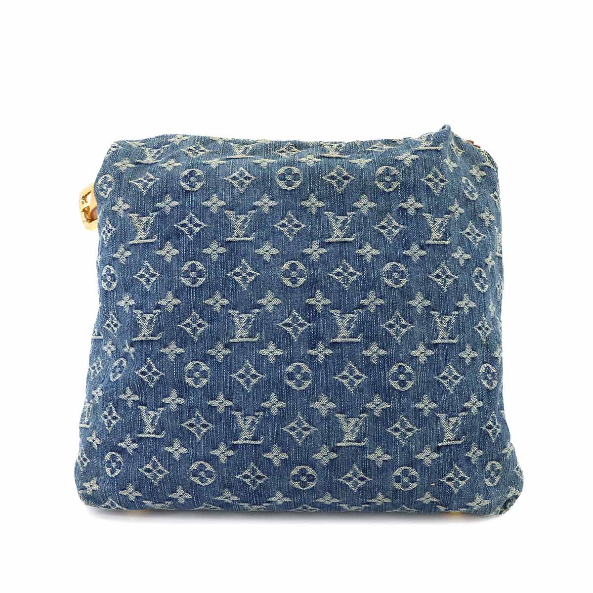 Monogram Denim Buggy GM Shoulder Bag Blue M95048 Purse