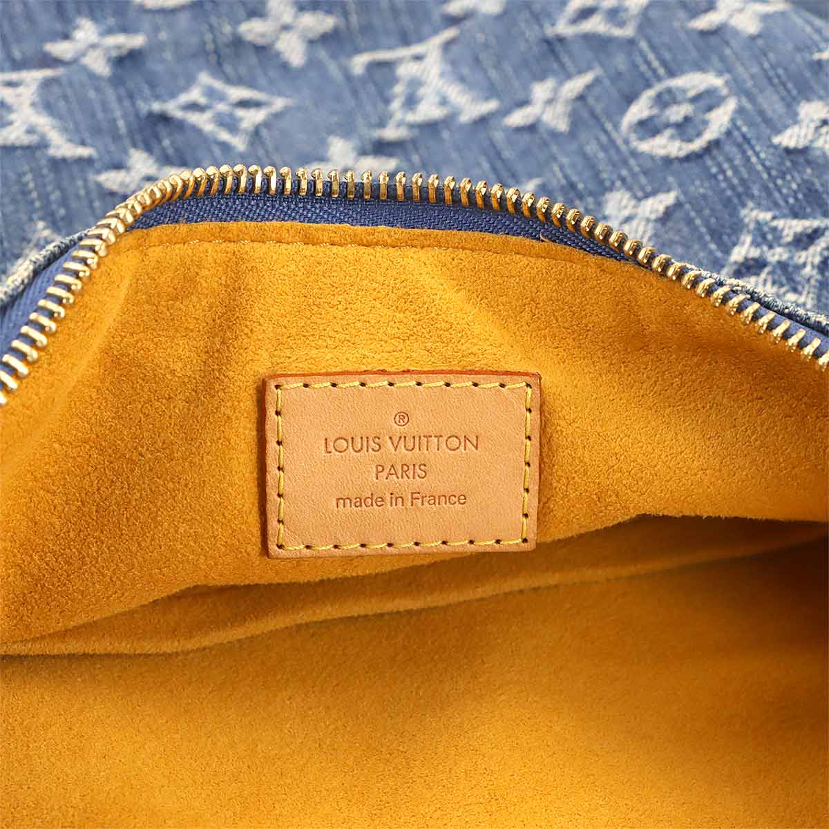 Monogram Denim Buggy GM Shoulder Bag Blue M95048 Purse