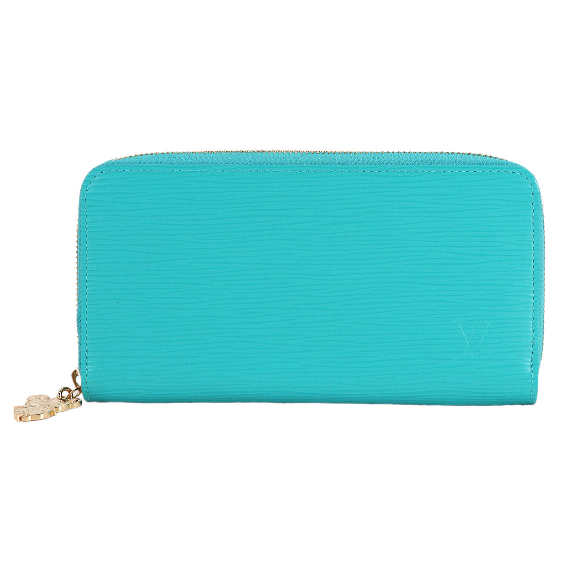 LVxTM Epi Zippy Wallet Leather Kabira Bleu M14158