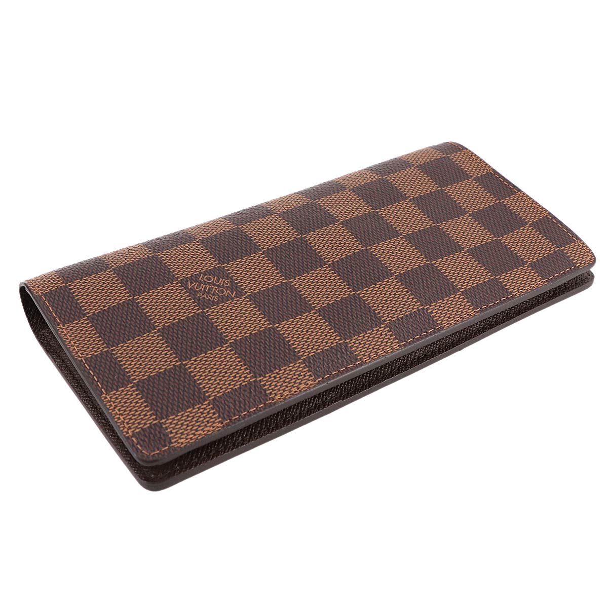 Damier Brazza Wallet Ebene Brown N60017 Purse