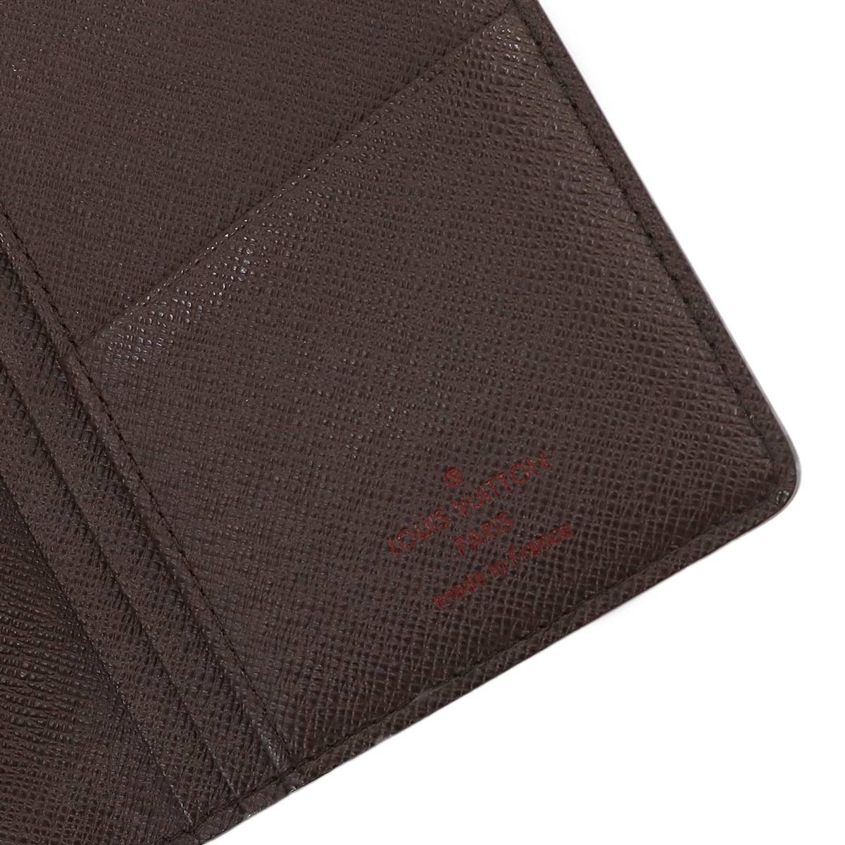 Damier Brazza Wallet Ebene Brown N60017 Purse