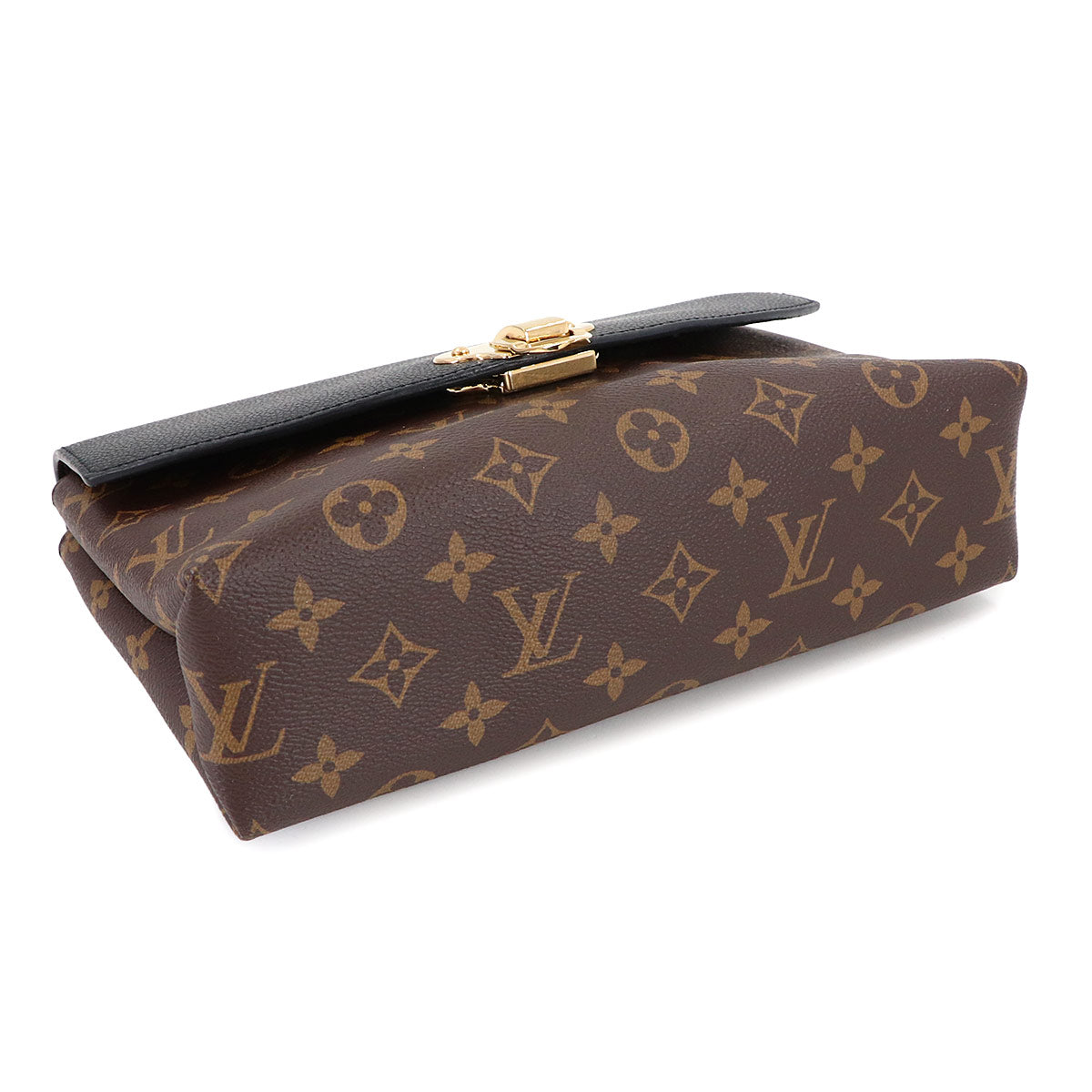 Monogram Saint Placide Chain Shoulder Bag Black M43714