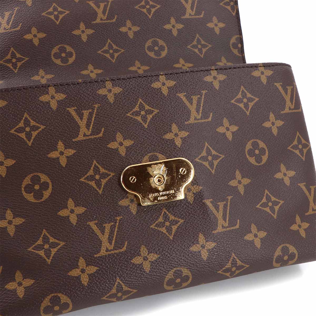 Monogram Saint Placide Chain Shoulder Bag Black M43714