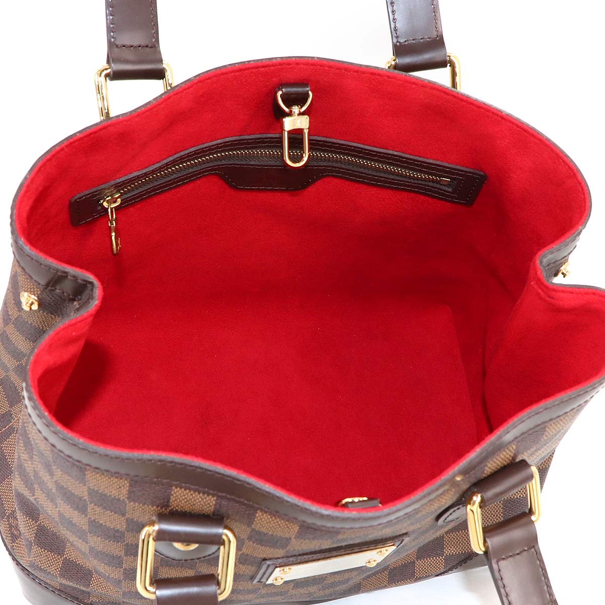 Damier Hampstead PM Tote Bag Ebene N51205 Purse