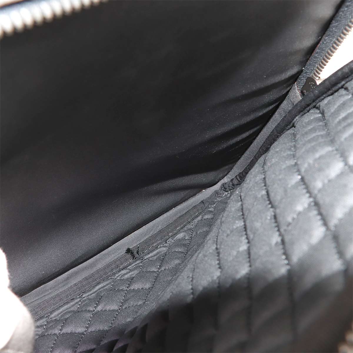 Intrecciato Buisiness Bag Leather Black Purse