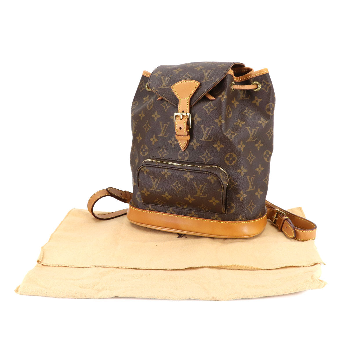 Monogram Montsouris MM Backpack Brown M51136 Purse