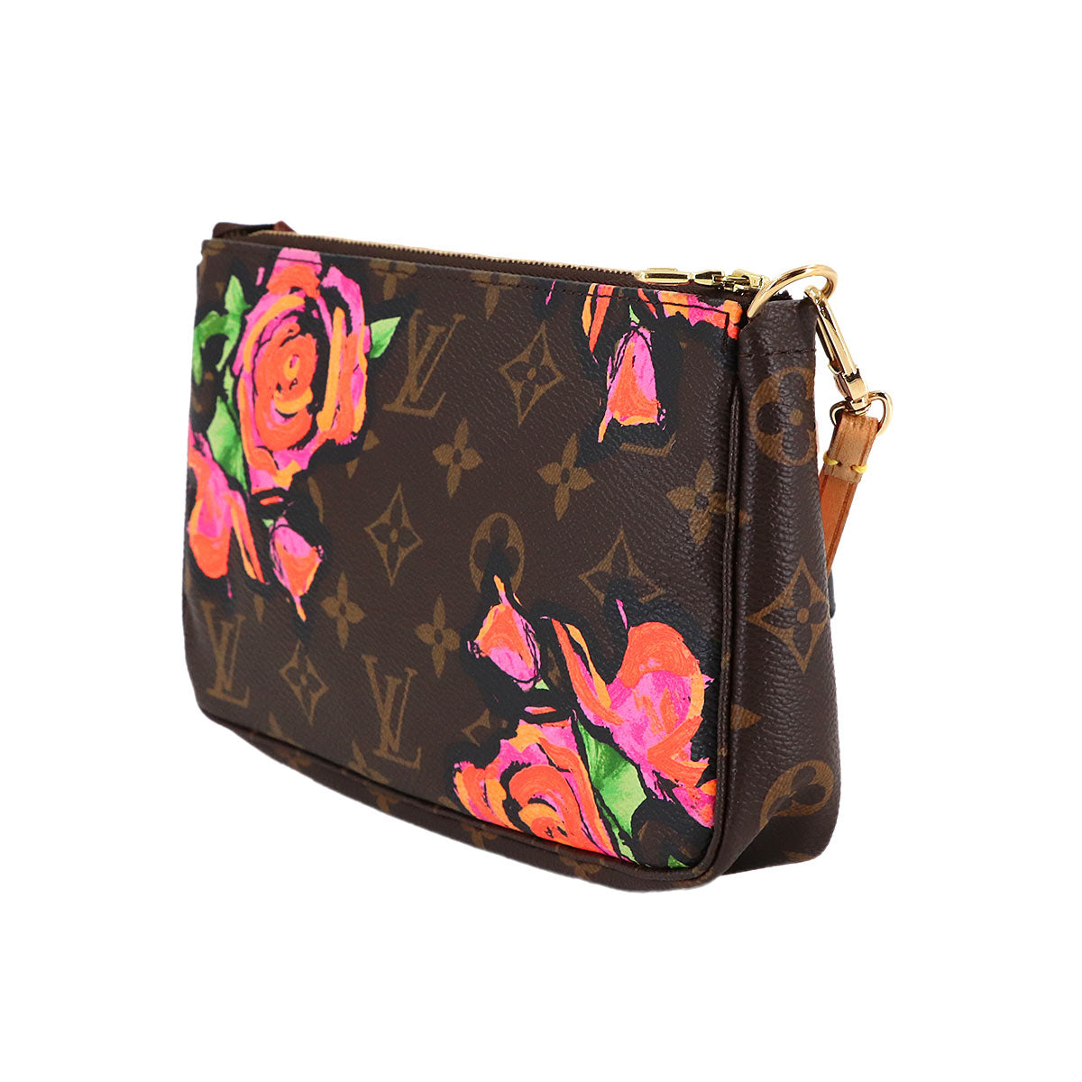 Monogram Rose Pochette Accessoires Hand Bag M48615