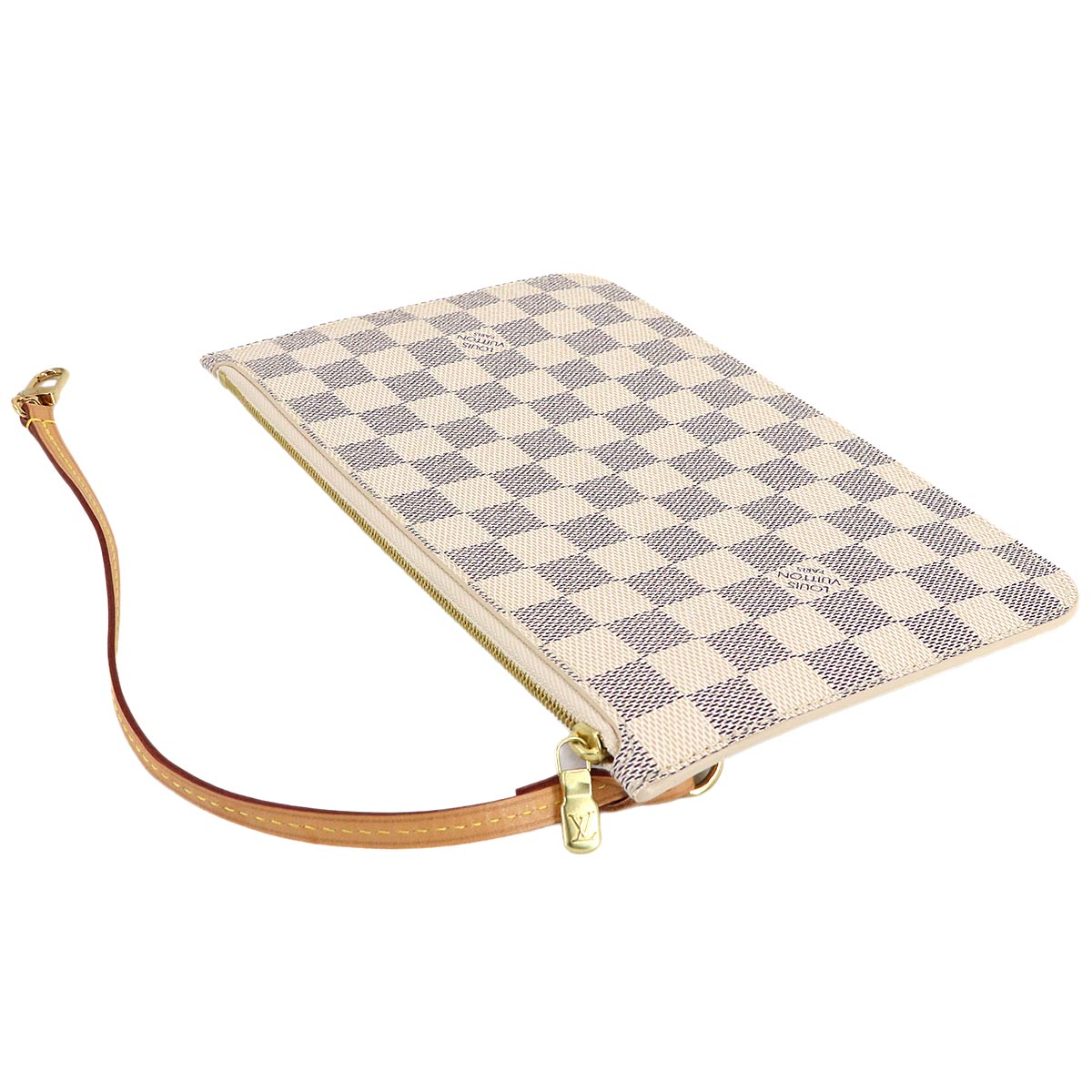 Damier Azur Beige Pouch Purse