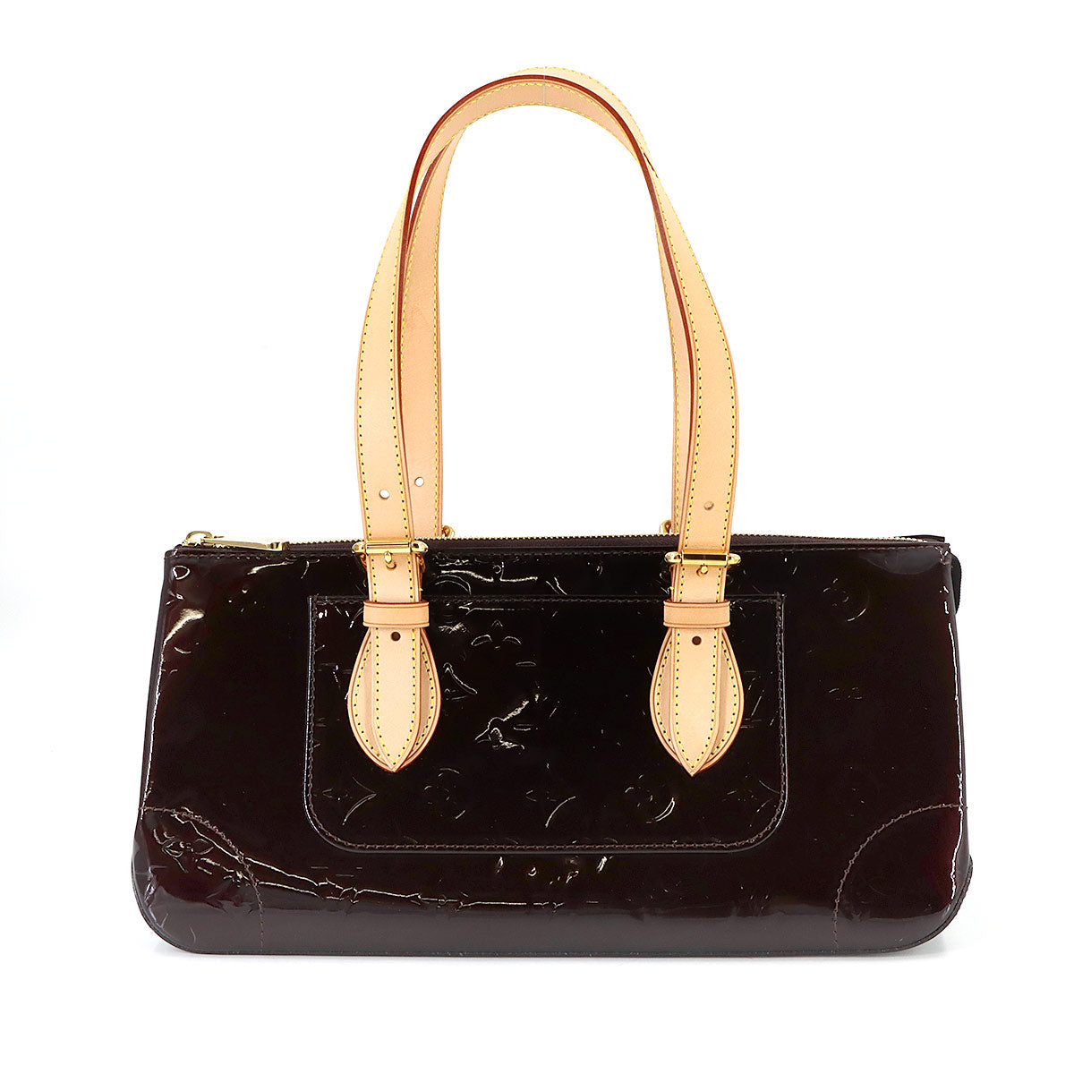 Vernis Rosewood Avenue Shoulder Bag Amarante M93510