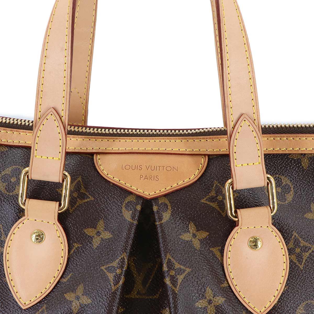 Monogram Palermo PM 2way Tote Shoulder Bag Brown M40145