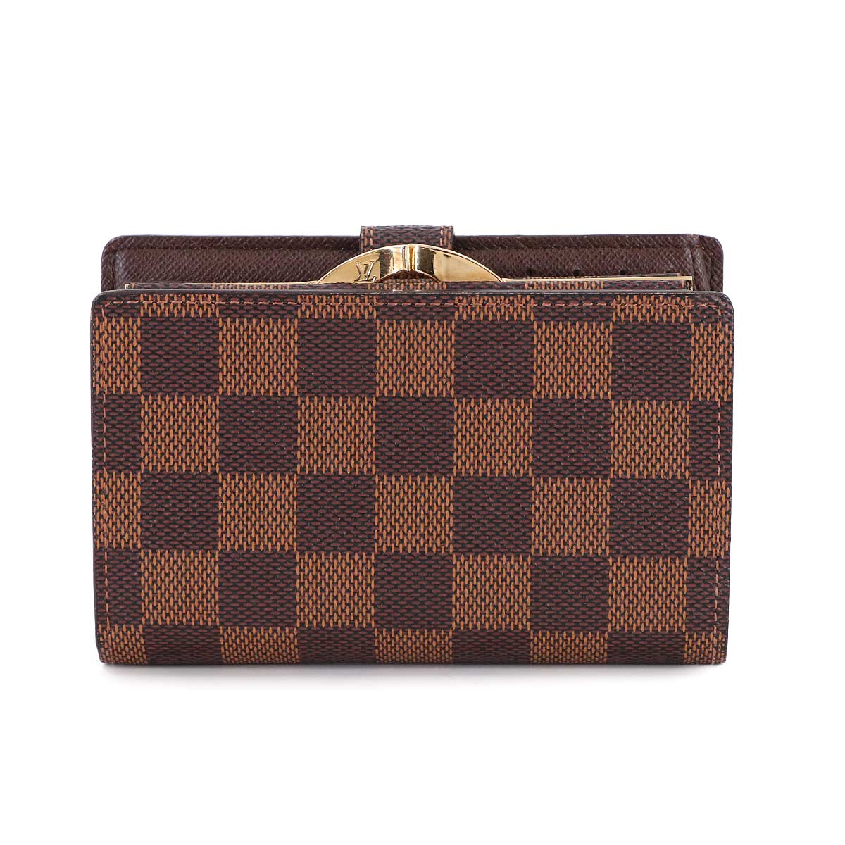 Damier Viennois Wallet Ebene Brown N61674