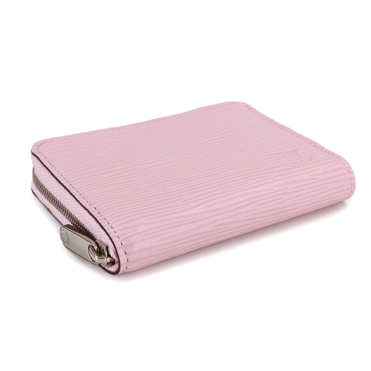 Epi Zippy Coin Purse Wallet Leather Rose Ballerine M61206