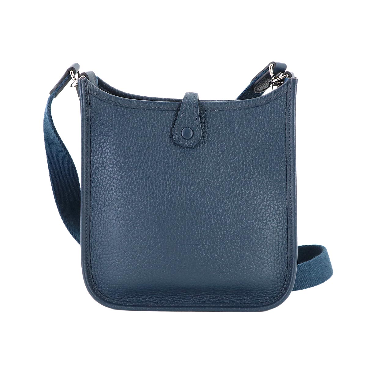 Evelyne Amazone TPM Shoulder Bag Taurillon Clemence Blue Navy