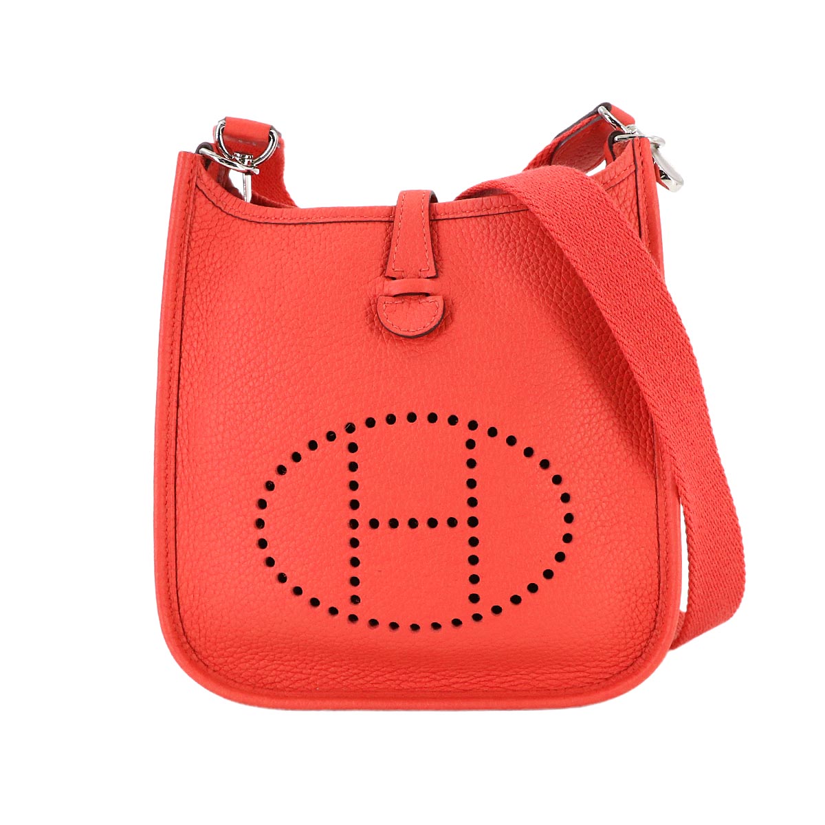 Evelyne Amazone TPM Shoulder Bag Taurillon Clemence Rose Jaipur