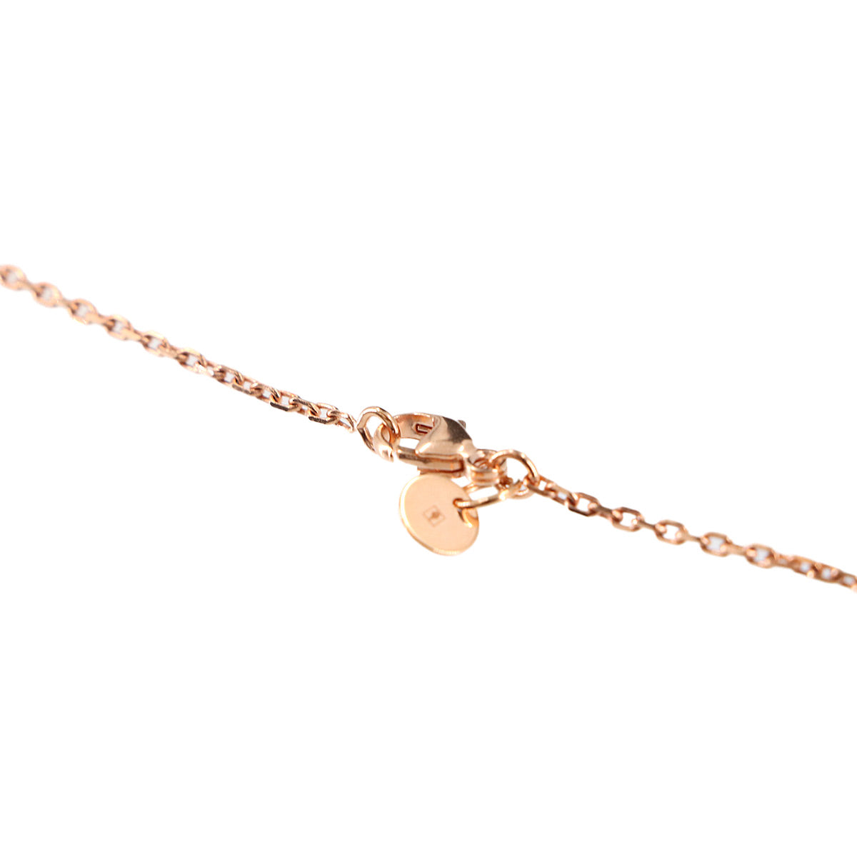 As de Coeur PM Necklace Swift Etoupe Pinkgold Accessory