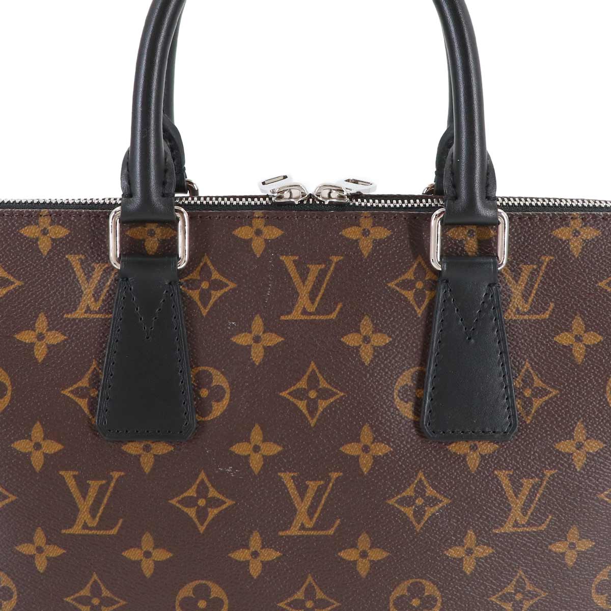 Monogram Macassar PDJ Briefcase 2way Business Bag M40868