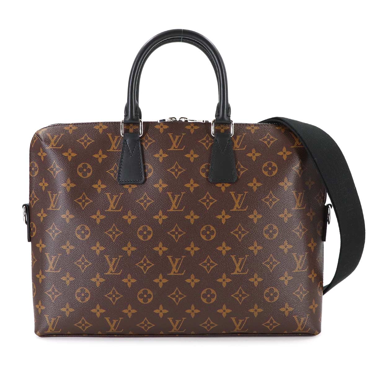 Monogram Macassar PDJ Briefcase 2way Business Bag M40868