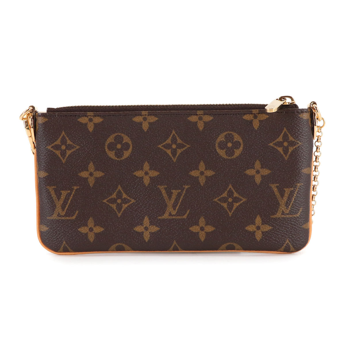 Monogram Pochette Milla MM Hand Bag Pouch Brown M60094