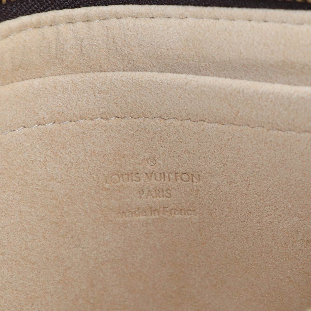 Monogram Pochette Milla MM Hand Bag Pouch Brown M60094